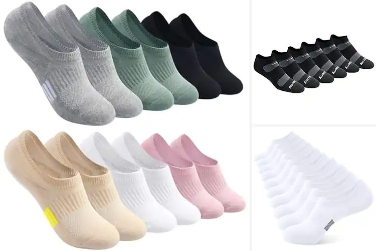 Detailed view of Best No Show Athletic Socks: Stay Dry & Blister-Free All Day