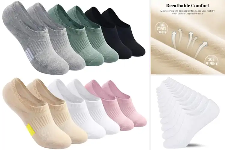 Detailed view of Best No Show Socks For Sneakers