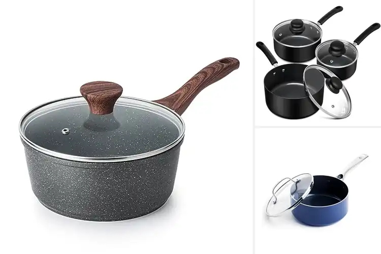 Detailed view of Best Non-Stick Saucepans for Effortless Cooking