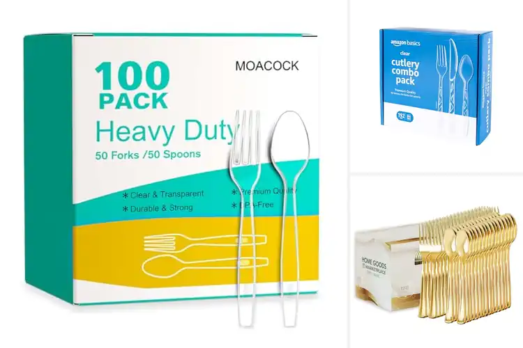 Detailed view of Best Party Spoons And Forks