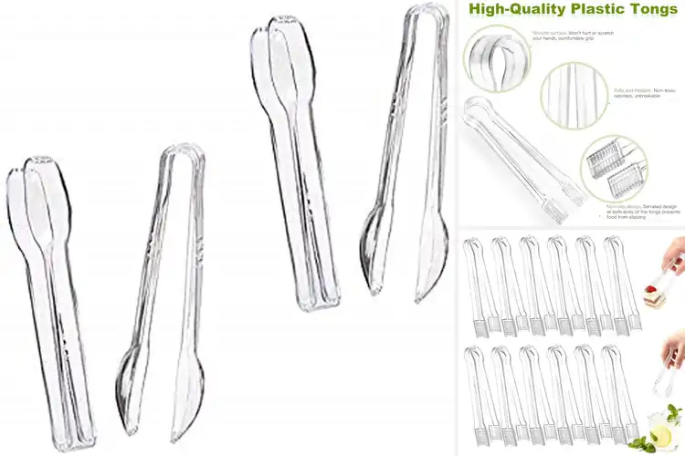 Detailed view of Best Plastic Tongs