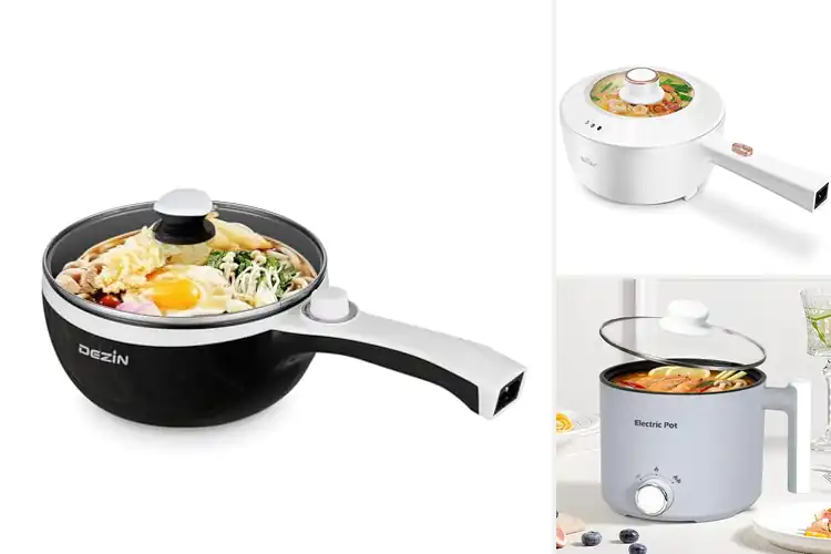 Detailed view of Best Portable Electric Pots for Easy Anywhere Cooking