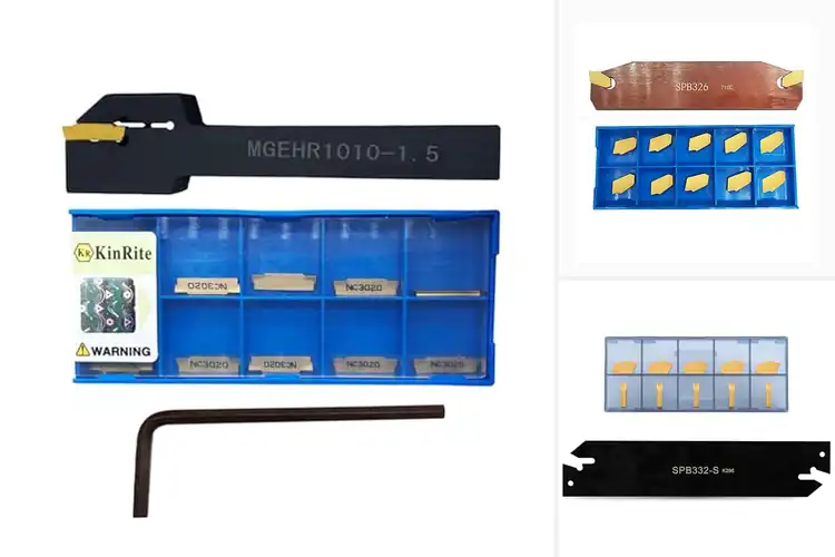 Detailed view of Best Precision Parting Insert