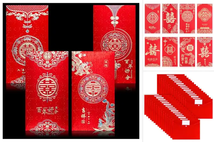 Detailed view of Best Red Pocket Envelopes