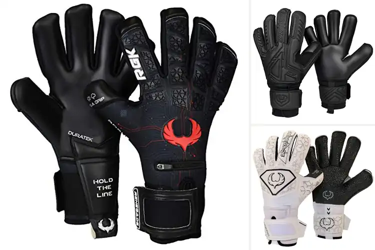 Detailed view of Best RGK Goalkeeper Gloves