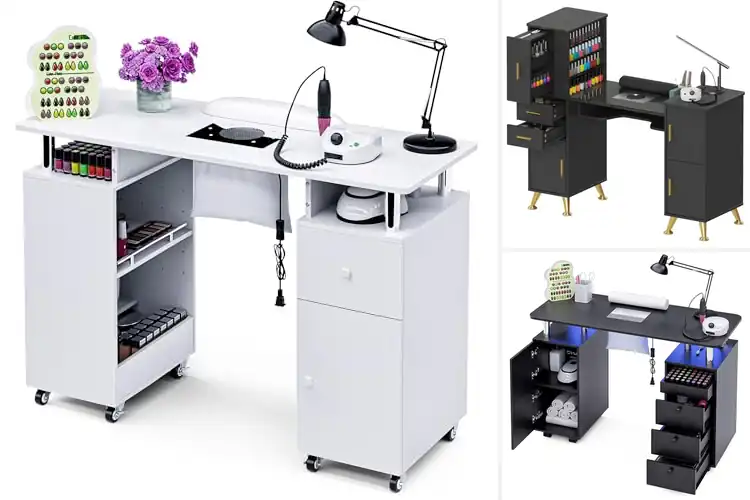 Detailed view of Best Salon Nail Stations : Elevate Your Workspace