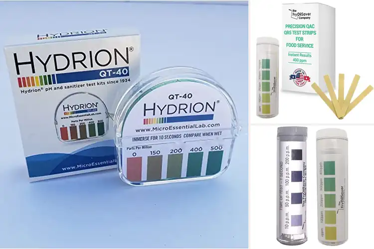 Detailed view of Best Sanitizer Testing Strips