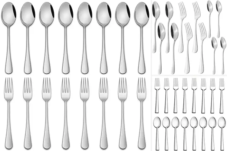 Detailed view of Best Stainless Steel Dessert Forks And Spoons