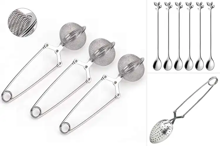Detailed view of Best Stainless Steel Leaf Handle Utensils