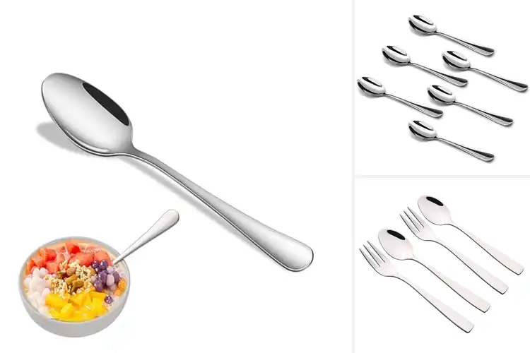 Detailed view of Best Stainless Steel Utensils For Tea And Desserts