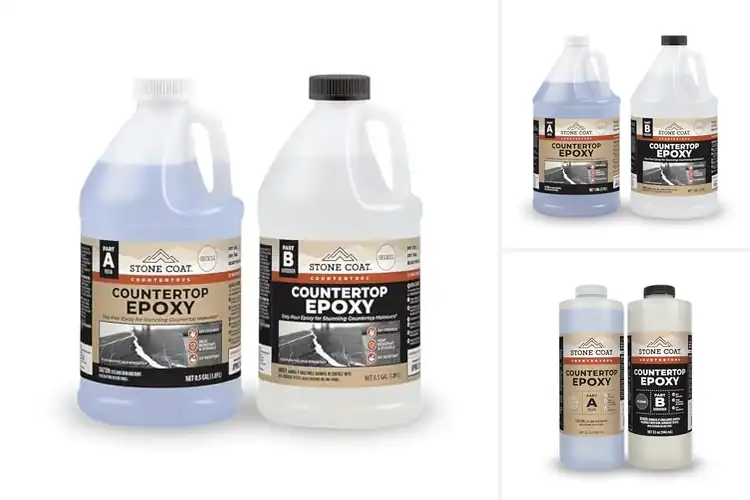 Detailed view of Best Stone Coat Epoxy Kits