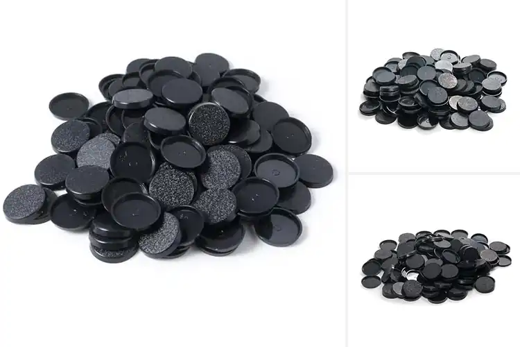 Detailed view of Best Textured Plastic Round Bases: Top 10 Picks for Wargames