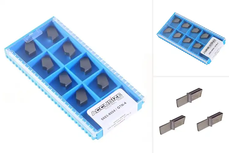 Detailed view of Best Uncoated Carbide Parting Inserts