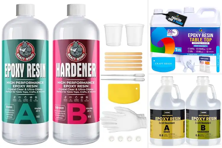 Detailed view of Best UV Stable Epoxy Kits for Clear, Lasting Art