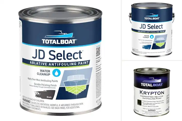 Detailed view of Best Wood Bottom Paints