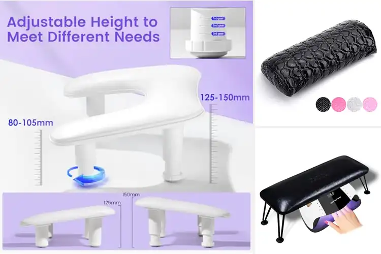 Detailed view of Best Wrist Rest Nail Desk Comfort